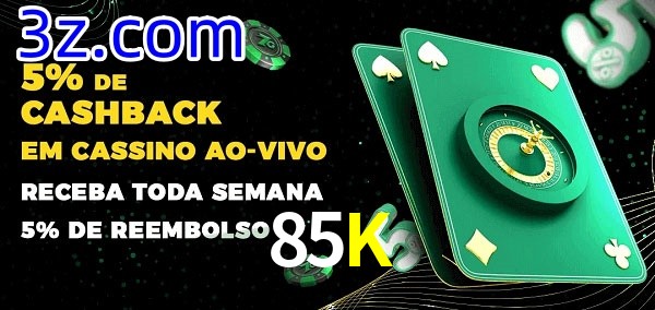 Promoções do cassino ao Vivo 85K